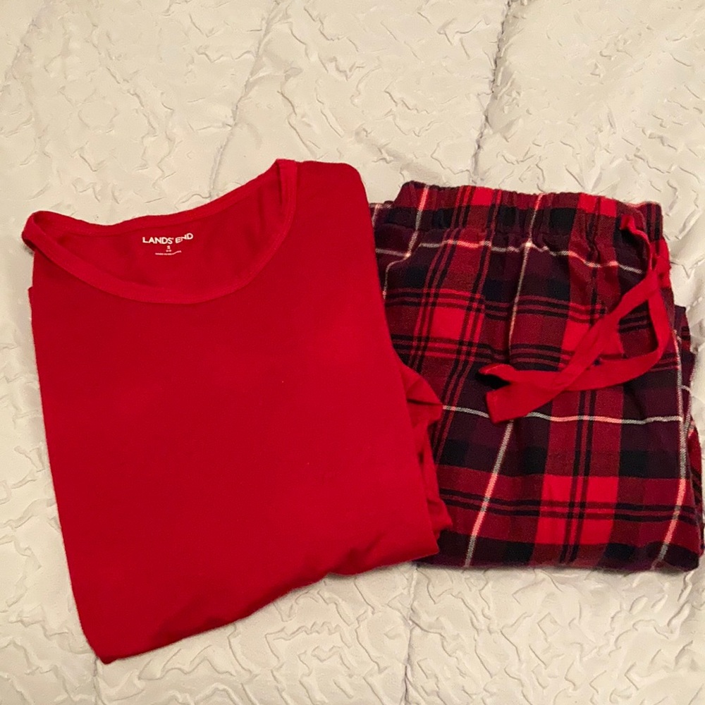 Lands End women’s small matching pajama set